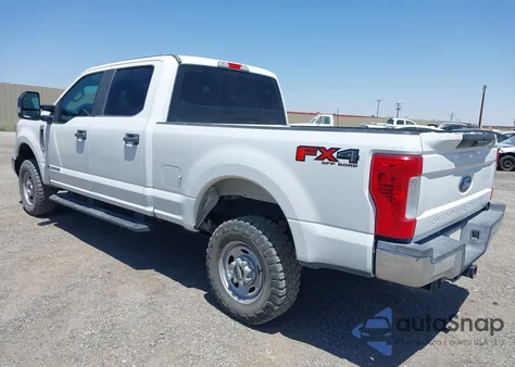 2019 Ford F-250 Xl из США, поврежденный, VIN 1FT7W2BT7KEC32813
